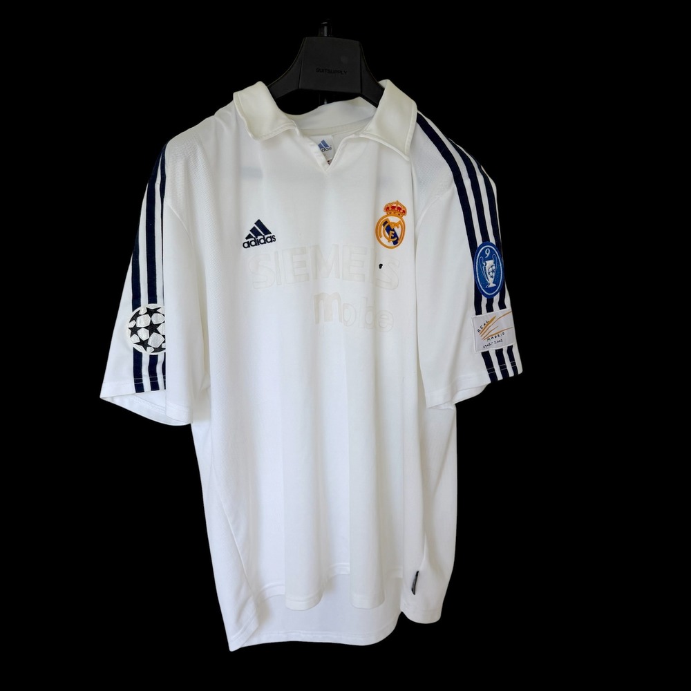 Adidas Real Madrid 2002 Centenary Home Jersey Siemens Ronaldo XL Soccer Shirt